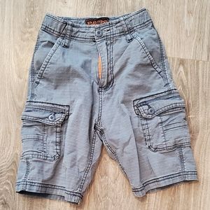 Wear First Boys Grey Cargo Shorts